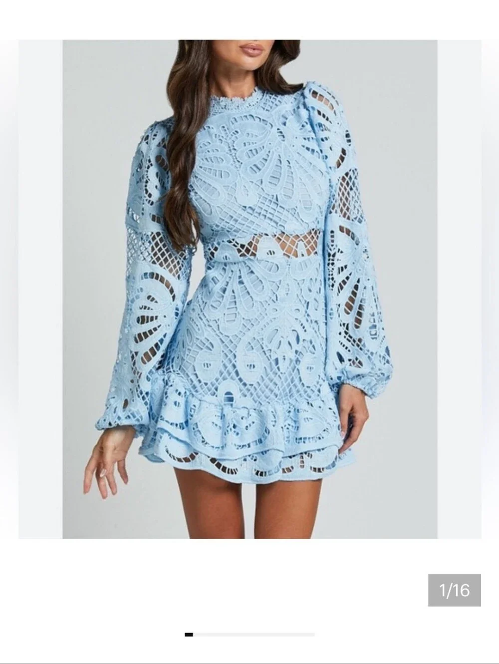 kiss me now dress in white lace Kisslock Mini Dress | White Lace | Size S